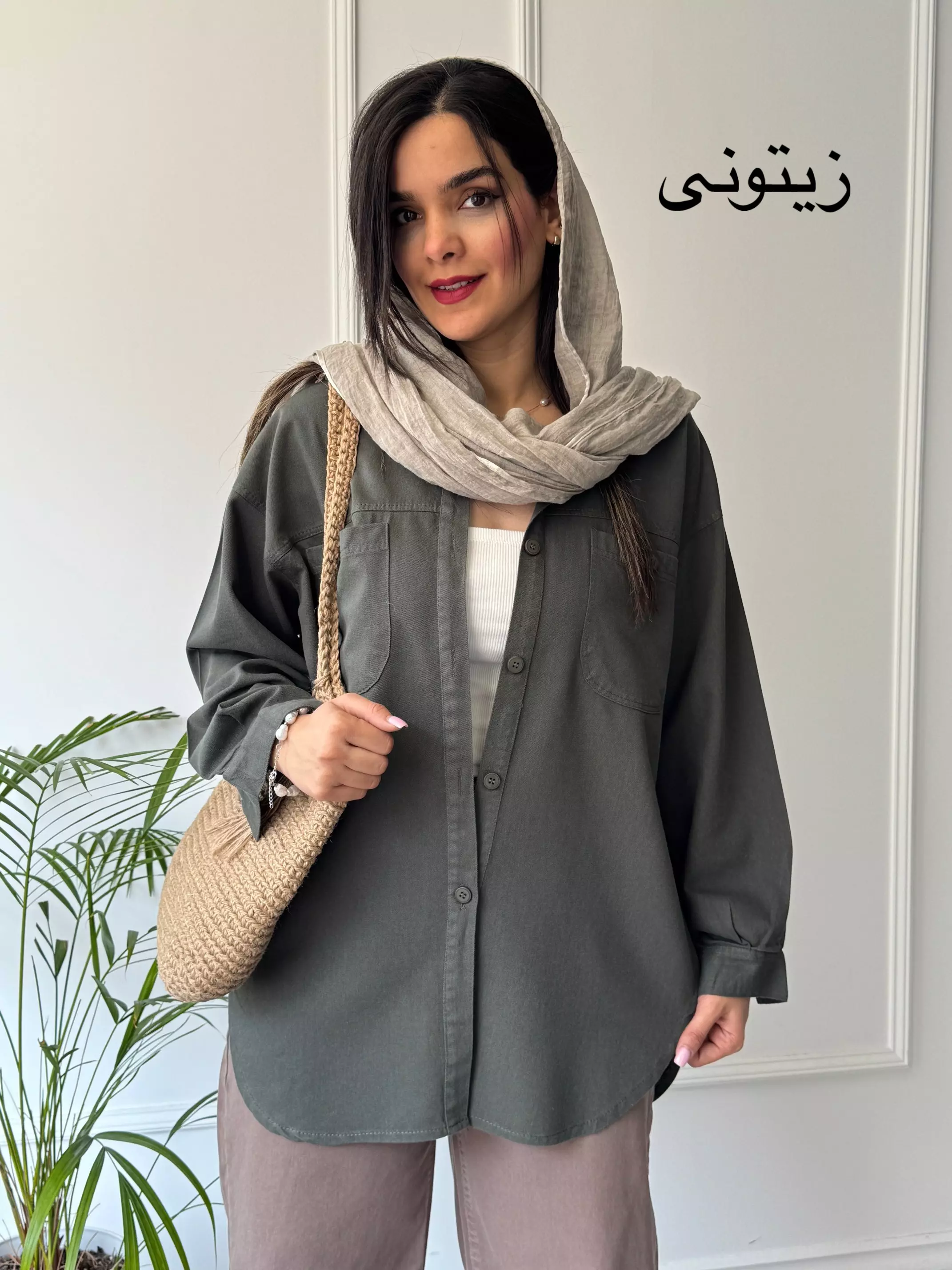 مانتو کتان فریال